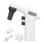 Electric Pipette Controller, 0.1-100ml Lab Digital Automatic Pipettor Motorized Pipette Filler with 6 Adjustable Speed, 2 Drainage System, LCD Display for Biology Chemical Lab