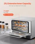 VEVOR 21L Quarter-Size Commercial Convection Oven