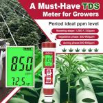 Digital 4-in-1 pH and TDS Meter