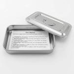 Stainless Steel Instrument Tray Organizer Set - 2 Pack