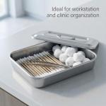 Stainless Steel Instrument Tray Organizer Set - 2 Pack