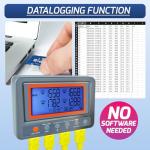 4-Channel Digital Thermocouple Thermometer with SD Card