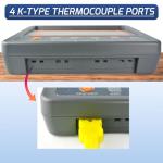 4-Channel Digital Thermocouple Thermometer with SD Card