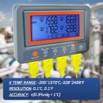 4-Channel Digital Thermocouple Thermometer with SD Card