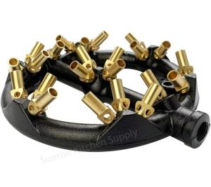 Jet Burner with 23 Tips for Natural Gas