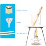 150ml Glass Alcohol Burner Lamp for Labs