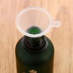 JOHOUSE 50PCS Mini Clear Plastic Funnels Set