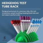 Hedgehog Design Test Tube Rack for 12 Tubes