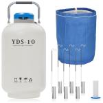 Treasea 10L Aluminum Alloy Liquid Nitrogen Container