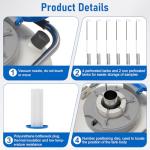 Treasea 10L Aluminum Alloy Liquid Nitrogen Container