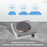 Cadco KR-S2 Electric Countertop Hot Plate, 11.5