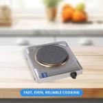 Cadco KR-S2 Electric Countertop Hot Plate, 11.5