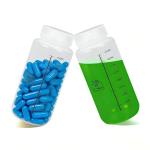 17oz Wide Mouth Plastic Reagent Bottles - 2 Pack