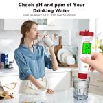 Digital pH and TDS Meter for Water Testing