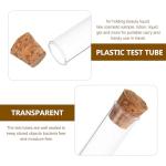 15pcs 25ml Glass Test Tubes with Cork Stoppers