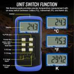 DANOPLUS Dual-Channel High Accuracy K-Type Thermometer
