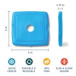 Fit + Fresh 4 Pack Slim Ice Packs