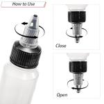 40 Pack 1oz Squeeze Dispensing Bottles - HDPE