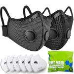 BASE CAMP Reusable Dust Mask with Carbon Filters