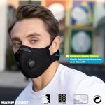 BASE CAMP Reusable Dust Mask with Carbon Filters
