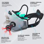 BASE CAMP Reusable Dust Mask with Carbon Filters