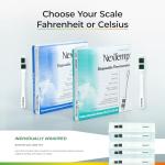 NexTemp High-Accuracy Single-Use Thermometers - 100 Pack