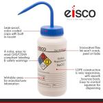EISCO 1000ml Wash Bottle for Sodium Hypochlorite