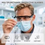 PETLESO Anti-Fog Safety Glasses for Lab Work