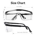 PETLESO Anti-Fog Safety Glasses for Lab Work