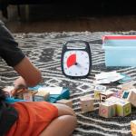 TIME TIMER PLUS 60 Minute Desk Visual Timer - Countdown Timer with Portable Handle for Classroom, Office, Homeschooling, Study Tool with Silent Operation (Charcoal)