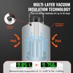 Happybuy 10L Cryogenic Liquid Nitrogen Tank Set