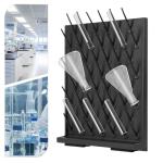 Wall-Mounted Lab Glassware Drying Rack with 52 Pegs