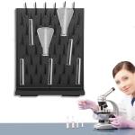 Wall-Mounted Lab Glassware Drying Rack with 52 Pegs