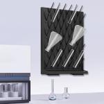 Wall-Mounted Lab Glassware Drying Rack with 52 Pegs