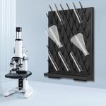 Wall-Mounted Lab Glassware Drying Rack with 52 Pegs