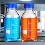 16-Piece Borosilicate Media Storage Bottle Set