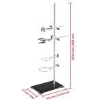 Happybuy Lab Stand with Steel Rod and Base