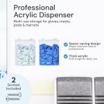 Glove Dispenser Wall Mount for Organizing Supplies