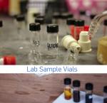 Jiuwu 10 Pack 5mL Glass Vials with Caps