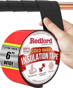 Redford Supply Pipe Insulation Wrap, 6in x 14ft