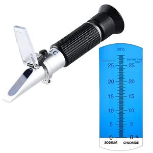 Salinity Refractometer for Brine and Seawater Measurement
