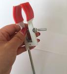 5 Pack Universal Lab Clamp with Adjustable Rubber Jaws