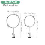 Stainless Steel Retort Support Ring Clamp Set