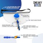 Concealed 32oz Flask Pouch for Wine & Liquor