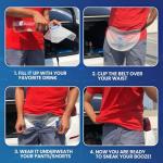 Concealed 32oz Flask Pouch for Wine & Liquor