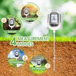 4-in-1 Digital Soil Moisture and pH Meter