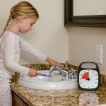 TIME TIMER PLUS 60 Minute Desk Visual Timer - Countdown Timer with Portable Handle for Classroom, Office, Homeschooling, Study Tool with Silent Operation (Charcoal)