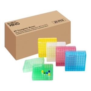 CryoKing 81-Well Freezer Boxes – Case of 20