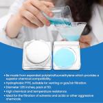 AMTAST Hydrophobic PTFE Membrane Disc Filters, 47mm