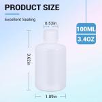 100ml Leak Proof Narrow Mouth Lab Bottles (2 Pcs)